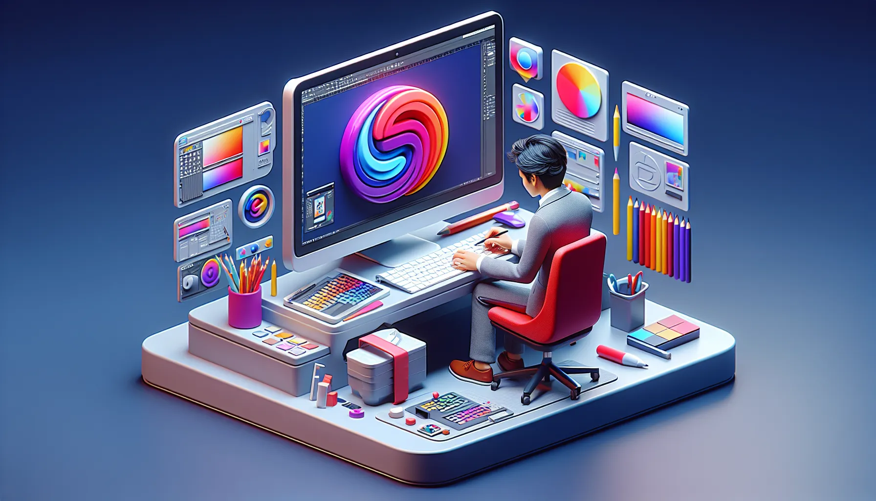 Vektorisert logo: viktigheten av kvalitet og skalerbarhet i moderne design &ndash; illustrasjon 2