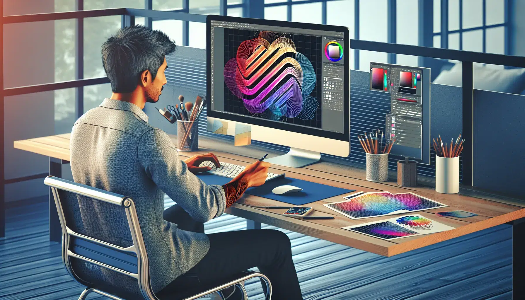 Vektorisert logo: viktigheten av kvalitet og skalerbarhet i moderne design &ndash; illustrasjon 1