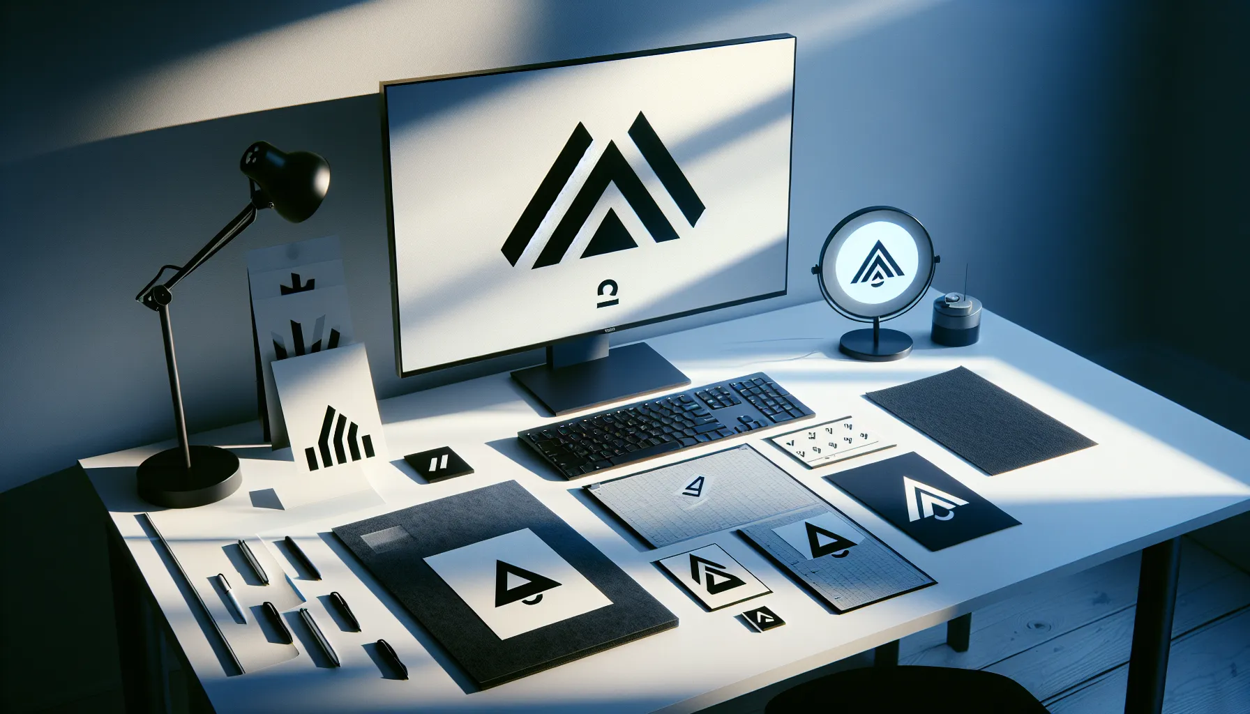 Slik kan du bruke negative rom i logodesign for å skape dybde – illustrasjon 2