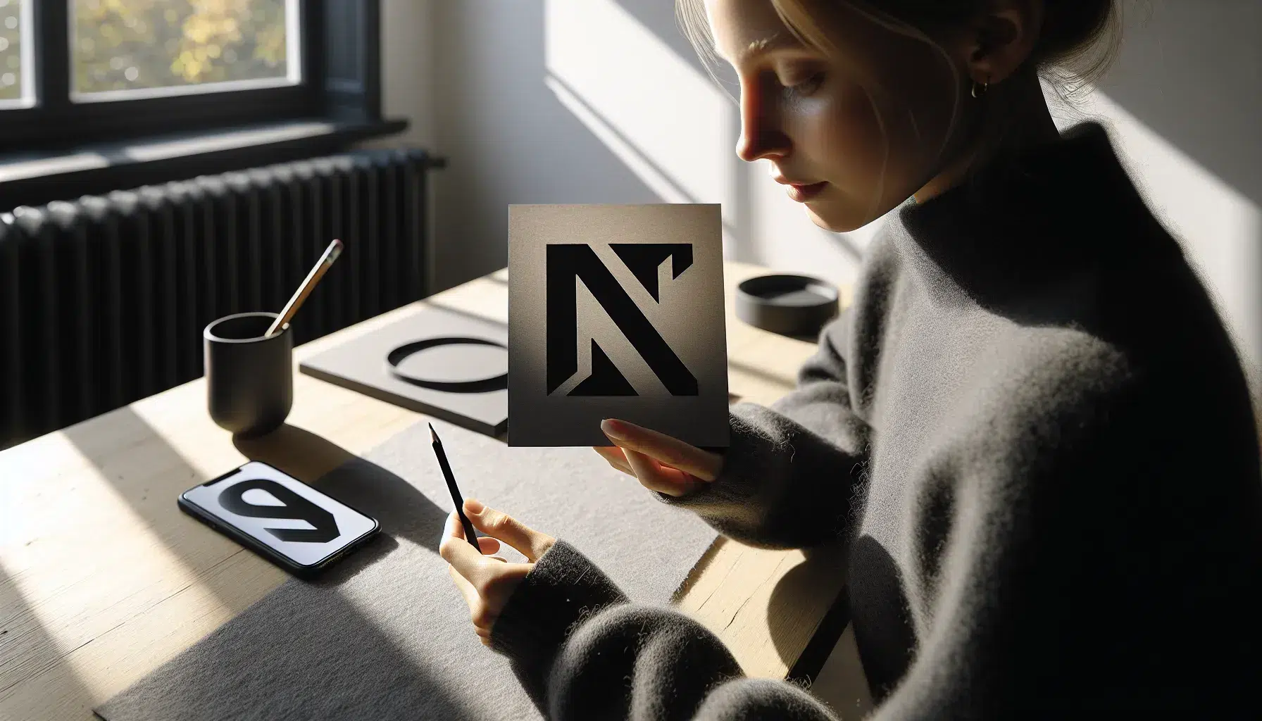 Slik kan du bruke negative rom i logodesign for å skape dybde – illustrasjon 1