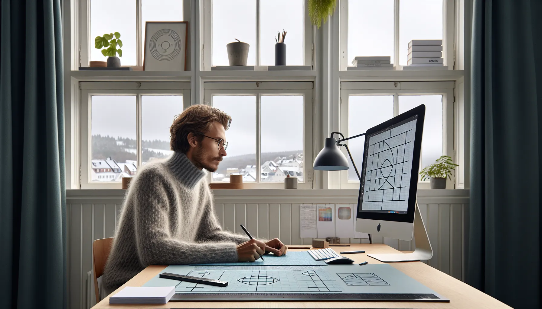 Fordelene med å bruke grid-systemer i logodesign