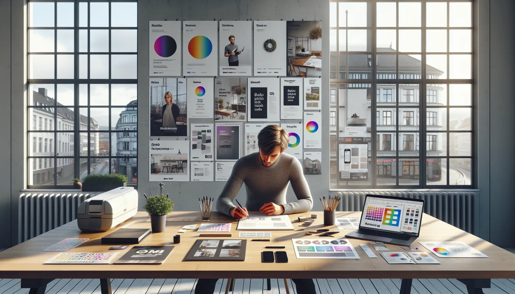 Slik tester du logoens synlighet p&aring; digitale og trykte flater &ndash; illustrasjon 2