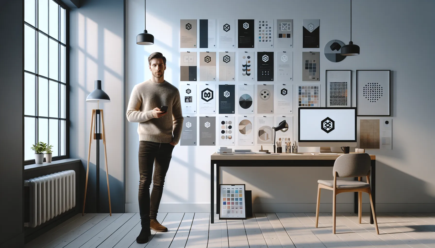 Slik tester du logoens synlighet p&aring; digitale og trykte flater &ndash; illustrasjon 1