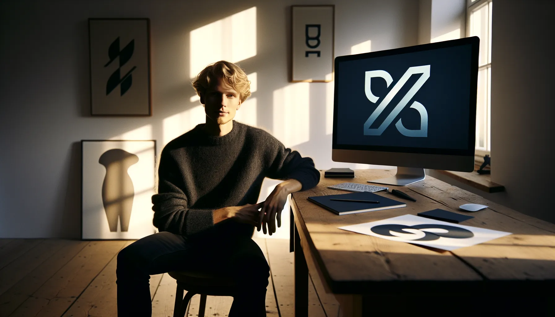 Slik kan du bruke negative rom for &aring; skape visuell interesse i logoen &ndash; illustrasjon 1